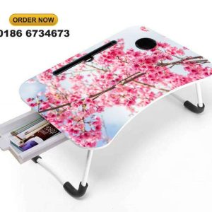 3D ল্যাপটপ টেবিল ডয়ার সহ ( FLOWER1)