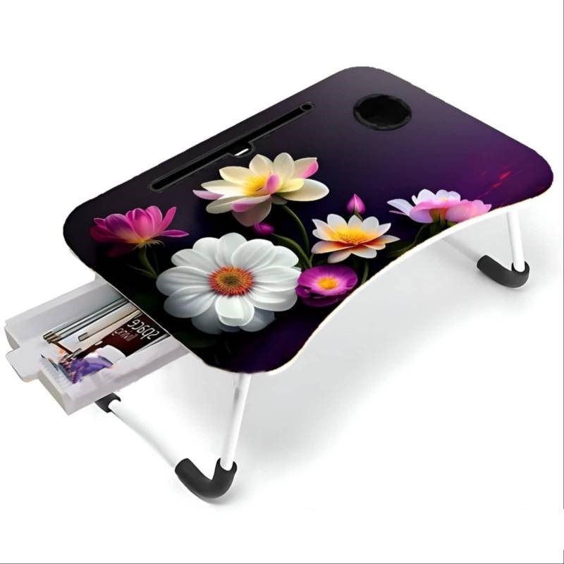 3D ল্যাপটপ টেবিল ডয়ার সহ ( New lily )